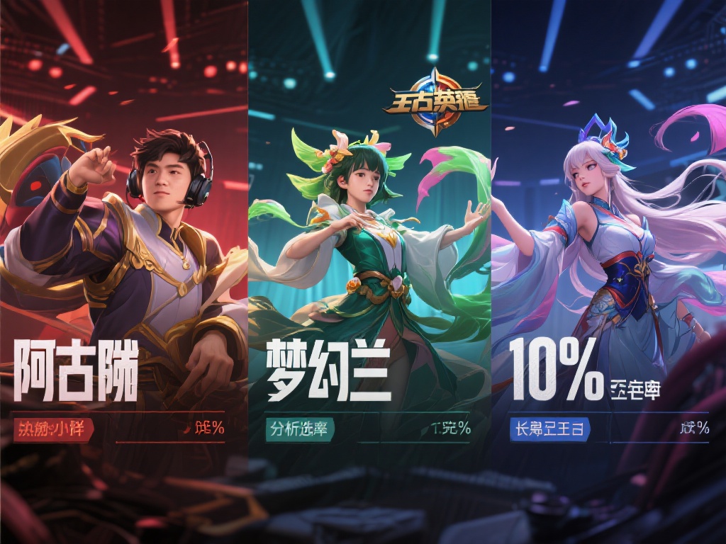 前两轮热门英雄胜率揭晓:小胖阿古朵、梦岚公孙离、长生王昭君全胜100% 在电竞赛场上,英雄的选择往往能决定比赛的