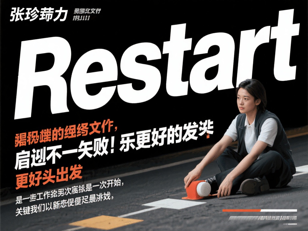 潘臻琦日常感悟:重新启程,天空空无却能包容一切 “Restart”不仅仅是一个词,更是一